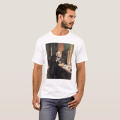Louis Pasteur in zijn Laboratorium, 1885 T-shirt (Voorkant volledig)