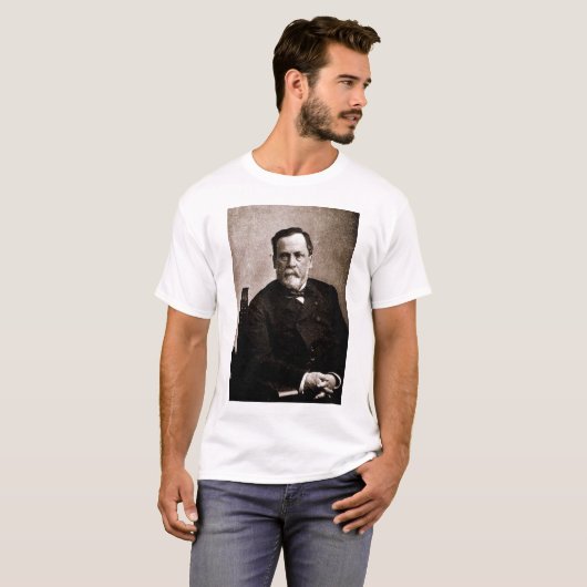 Louis Pasteur T-shirt (Voorkant volledig)