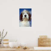 Louis,""" Petit Basset Griffon de Vendeen Poster (Keuken)