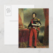 Louis-Philippe I, koning van Frankrijk Briefkaart (Voorkant / Achterkant)