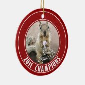 Louis Rally Squirrel 2011 Winners Keramisch Ornament (Rechts)