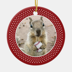Louis Rally Squirrel Keramisch Ornament