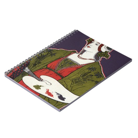 Louis Rhead ~ Salon des Cent Notitieboek (Linkerzijde)