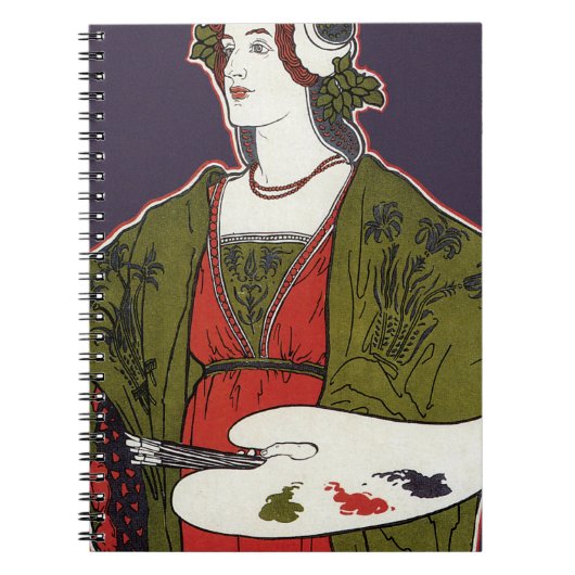 Louis Rhead ~ Salon des Cent Notitieboek (Voorkant)