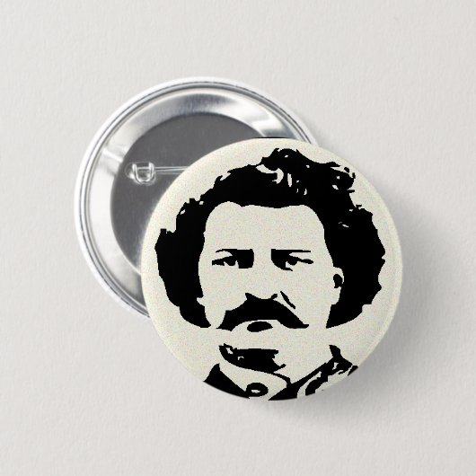Louis Riel Button (Voorkant /achterkant)