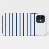 Louis Stripes Iphone 5 hoesje met out-naam (Achterkant (horizontaal))