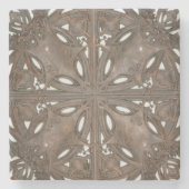 Louis Sullivan Ornament Design Stenen Onderzetter (Voorkant)