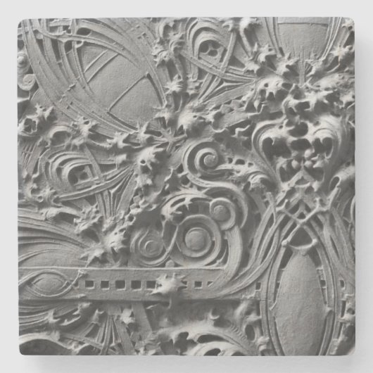 Louis Sullivan Spandrel Panel Detail Stenen Onderzetter (Voorkant)