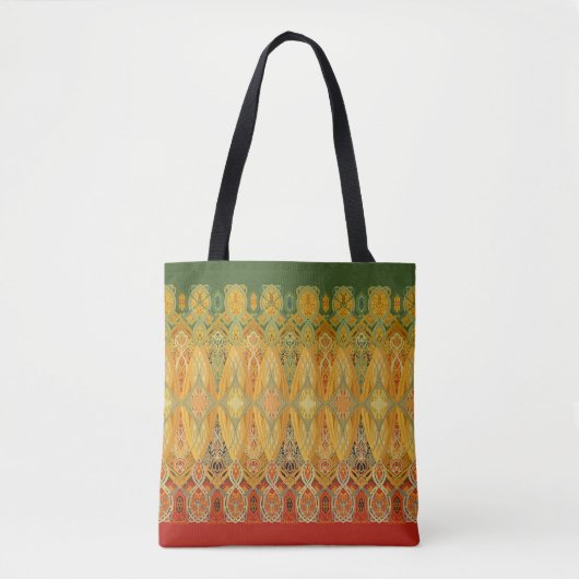 Louis Sullivan Truss Frieze Stencil Tote Bag (Voorkant)