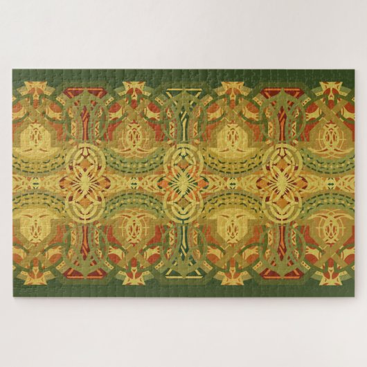 Louis Sullivan Upper Beam Stencil Legpuzzel (Horizontaal)