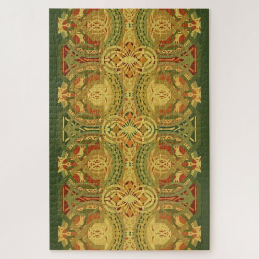 Louis Sullivan Upper Beam Stencil Legpuzzel (Verticaal)