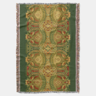 Louis Sullivan Upper Beam Stencil Pattern Deken