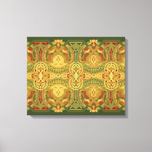 Louis Sullivan Upper Beam Stencil Poster Canvas Afdruk (Voorkant)