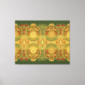 Louis Sullivan Upper Beam Stencil Poster Canvas Afdruk (Voorkant)