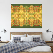 Louis Sullivan Upper Beam Stencil Poster Canvas Afdruk (Insitu (Slaapkamer))