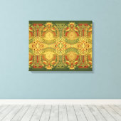 Louis Sullivan Upper Beam Stencil Poster Canvas Afdruk (Insitu (Houten vloer))