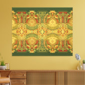 Louis Sullivan Upper Beam Stretched Canvas Print (Insitu (Woonkamer))