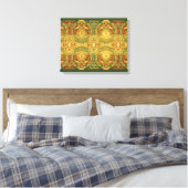 Louis Sullivan Upper Beam Stretched Canvas Print (Insitu (Slaapkamer))