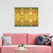 Louis Sullivan Upper Beam Stretched Canvas Print (Insitu (Woonkamer))
