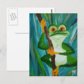 Louis the Frog Briefkaart (Voorkant / Achterkant)