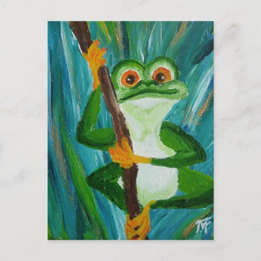 Louis the Frog Briefkaart (Voorkant)