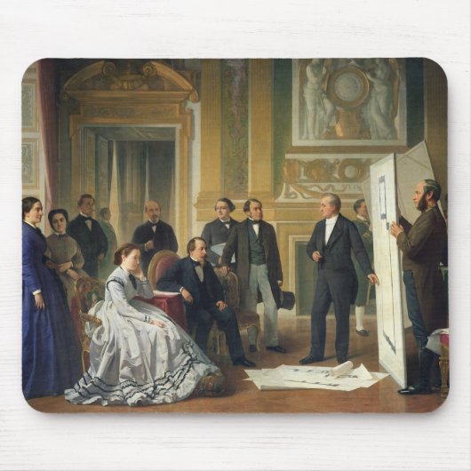 Louis Visconti presenteert de nieuwe plannen voor Muismat (Voorkant)