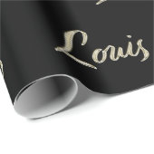 Louis Vorname Name edles Geschenkpapier Papier (Rol Hoek)