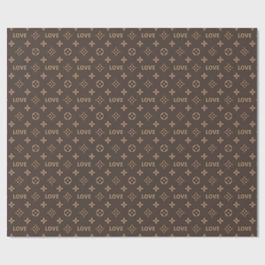 Louis Vuitton Patroon Cadeaupapier (Vlak)
