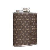 Louis Vuitton Patroon Heupfles (Rechts)