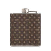 Louis Vuitton Patroon Heupfles (Achterkant)