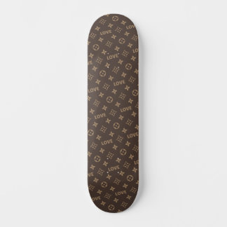 Louis Vuitton Patroon Liefde Persoonlijk Skateboard