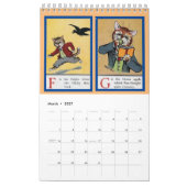 Louis Wain ABC Cats, Calendar Kalender (Mar 2027)