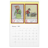 Louis Wain ABC katten, kalender (Feb 2027)
