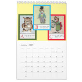 Louis Wain ABC katten, kalender (Jan 2027)