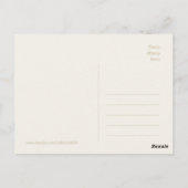 Louis Wain Astonged ginger cat CC1082 Briefkaart (Achterkant)