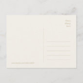 Louis Wain Astonned ginger cat CC1084 Birthday Uitnodiging Briefkaart (Achterkant)