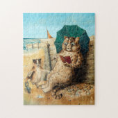 Louis Wain bij het strand Legpuzzel (Verticaal)