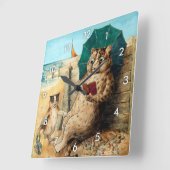 Louis Wain bij het strand Vierkante Klok (Hoek)