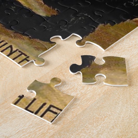 Louis Wain Black Cat Legpuzzel (Zijkant)