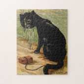 Louis Wain Black Cat Legpuzzel (Verticaal)
