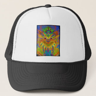 Louis Wain - Blue Paisley Cat Trucker Pet
