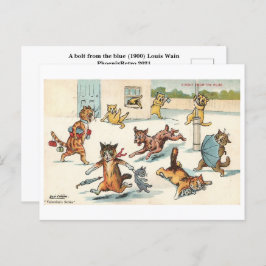 Louis Wain Briefkaart