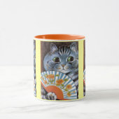 Louis Wain Cat bij de Opera Art Mok (Midden)