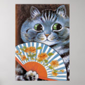  Louis Wain Cat bij het Opera Art Poster (Voorkant)