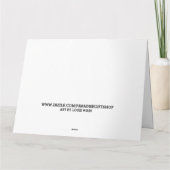 LOUIS WAIN CAT CATS BIRTHDAY CELEBRATION BIG KAART (Achterkant)