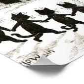 Louis Wain Cat Full Moon Poster (Hoek)