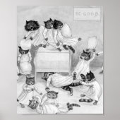 Louis Wain Cat Humor Poster (Voorkant)