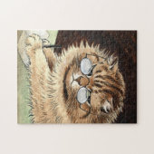 LOUIS WAIN CAT JIGSAW PUZZZLE LEGPUZZEL (Horizontaal)