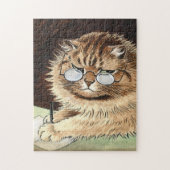 LOUIS WAIN CAT JIGSAW PUZZZLE LEGPUZZEL (Verticaal)