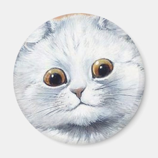 Louis Wain cat Magnet (Voorkant)